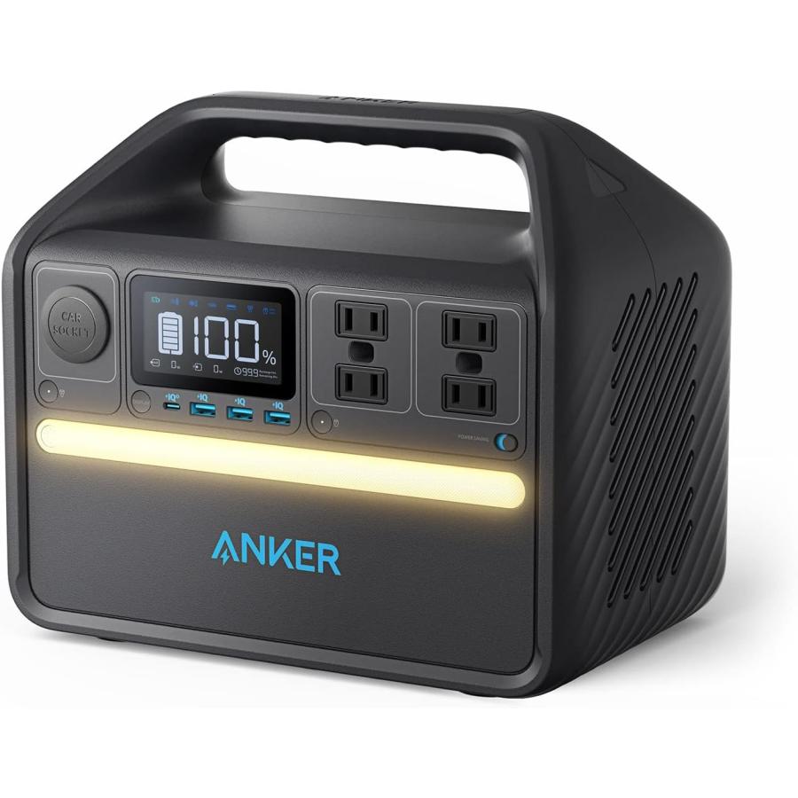 Anker ポータブル電源 535 PowerHouse 512Wh 大容量 リン酸鉄 電源