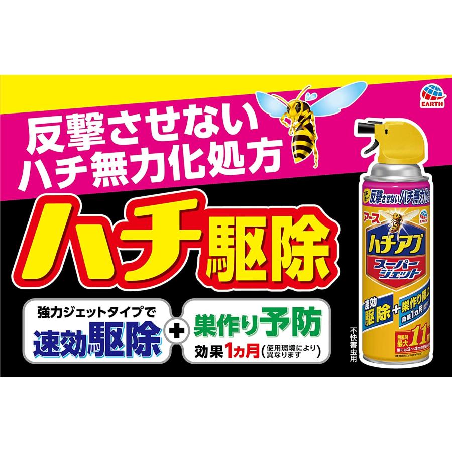 アース製薬 アースジェット ハチの巣を作らせない ハチアブスーパー