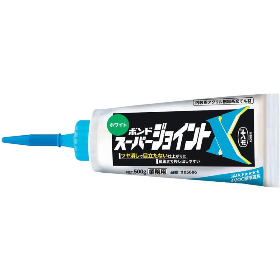 ボンド(コニシ) スーパージョイントX 壁装用コーキング剤 内装用