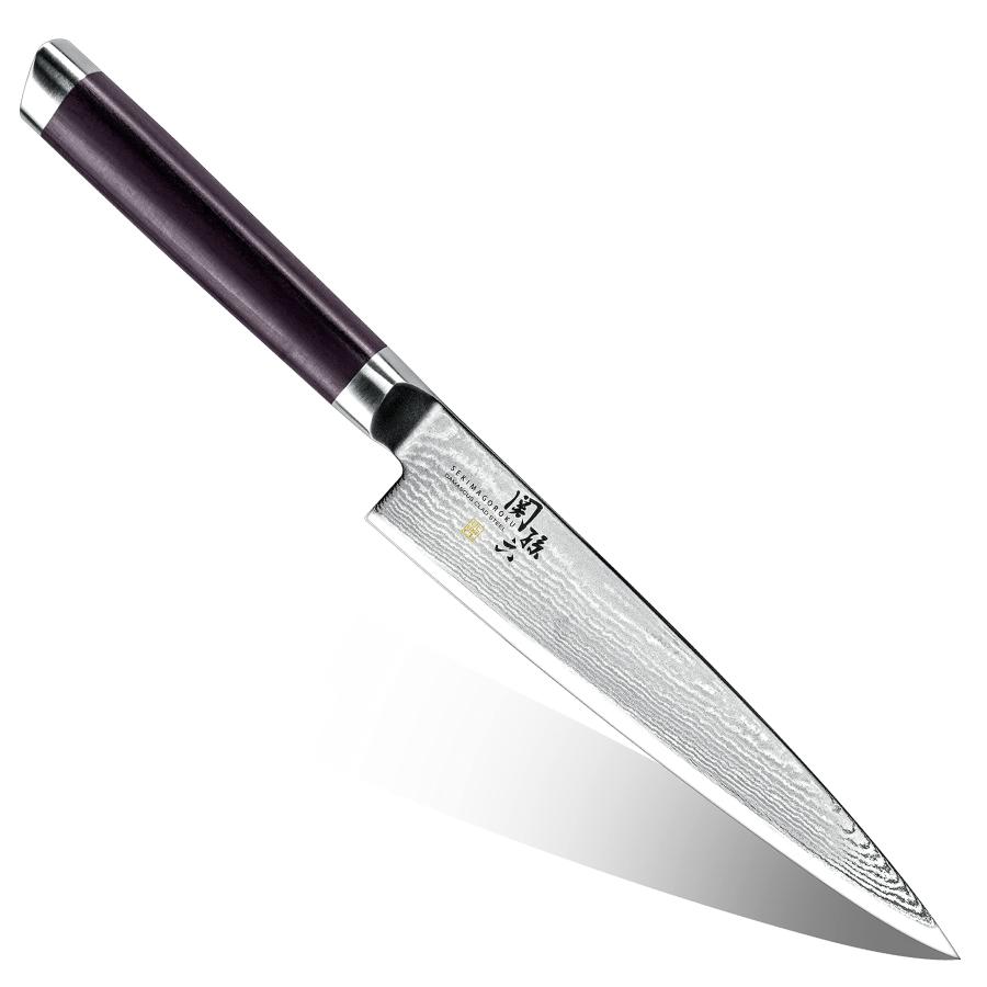 貝印 KAI ペティナイフ 関孫六 ダマスカス 150mm 包丁 日本製 高さ17mm