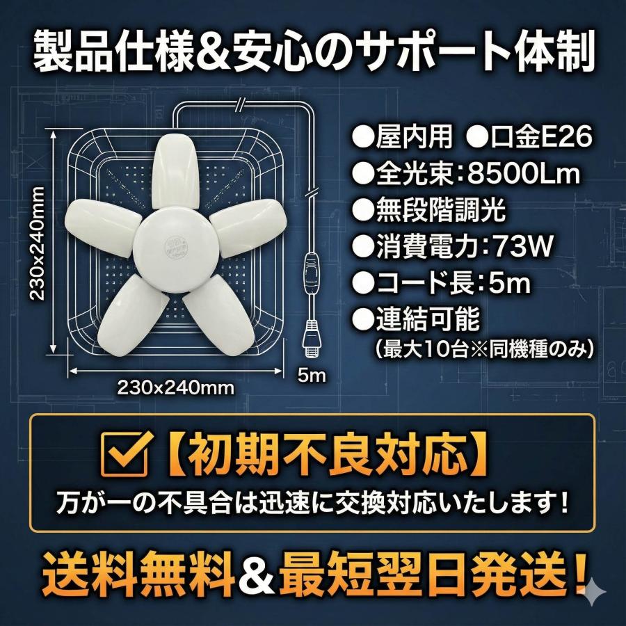 送料無料】高橋本社 TH-10 LED電球付屋内用 無段階調光機能付 クリップ