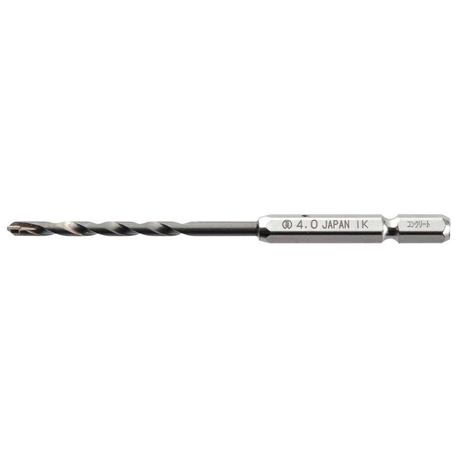 大西工業 6角軸コンクリート用ドリル(NO.24) サイズ 8mm 全長120mm 