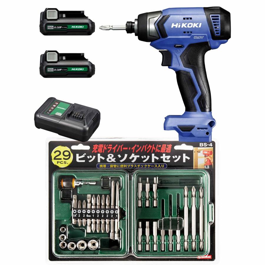 【中古】ハイコーキ HiKOKI FWH12DAL コードレスインパクトドライバ バッテリ×2・充電器付き【ハンズクラフト佐賀】 HiKOKI ハイコーキ FWH12DAL 本体のみ ケース付 10.8V (バッテリ・充電