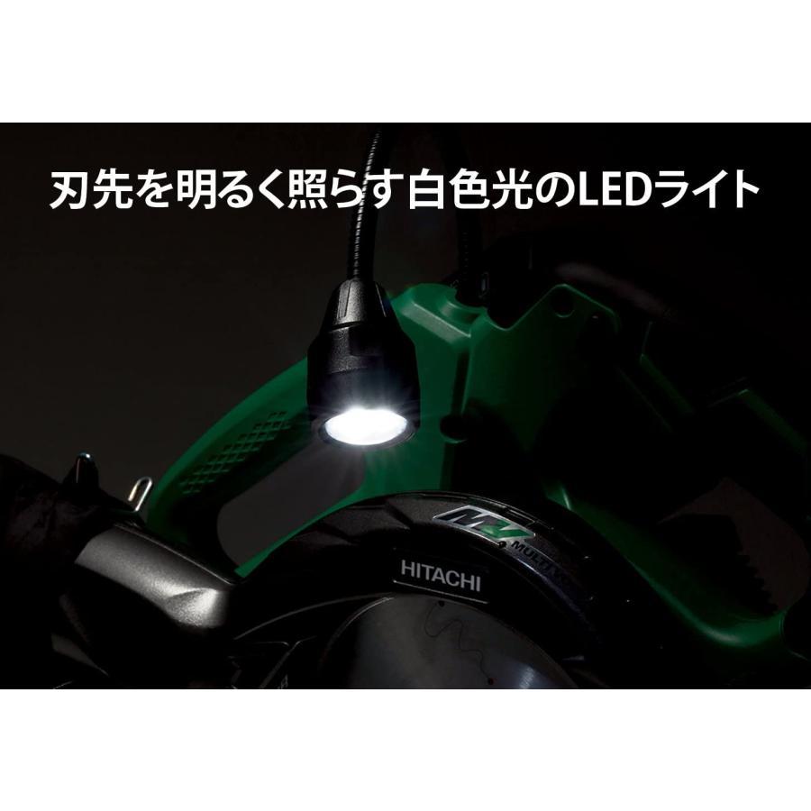 HiKOKI（ハイコーキ） C3606DRA(K)(XPS) 充電式卓上スライドマルノコ
