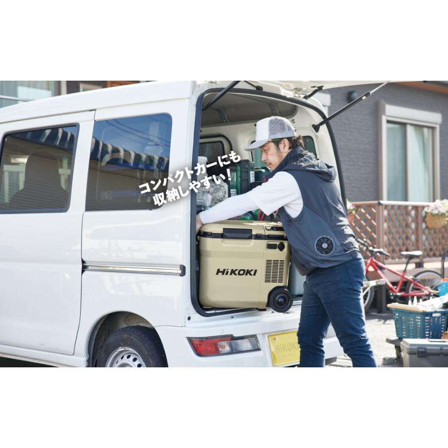 HiKOKI（ハイコーキ） 18V コードレス冷温庫 UL18DC(WMGZ) フォレスト