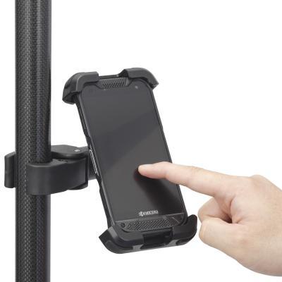 タジマ(TJMデザイン) タジマGNSS用スマホホルダー TGN-SMHLD タジマRTKポールにスマートフォンを固定できます 