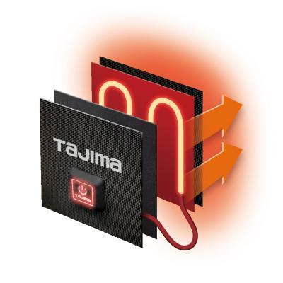 Tajima タジマ(TJMデザイン) 暖雅ベスト5V HD-VE501N バッテリーで体を