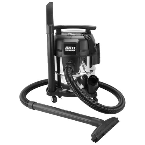 藤原産業 SK11(藤原産業) 乾湿両用掃除機 ステンレス製タンク 静音 SVC