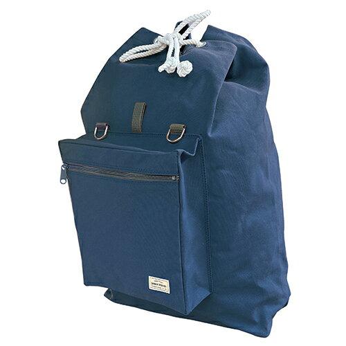 藤原産業 千吉 収穫レジャーリュック navy 日本製防水帆布 ネイビー