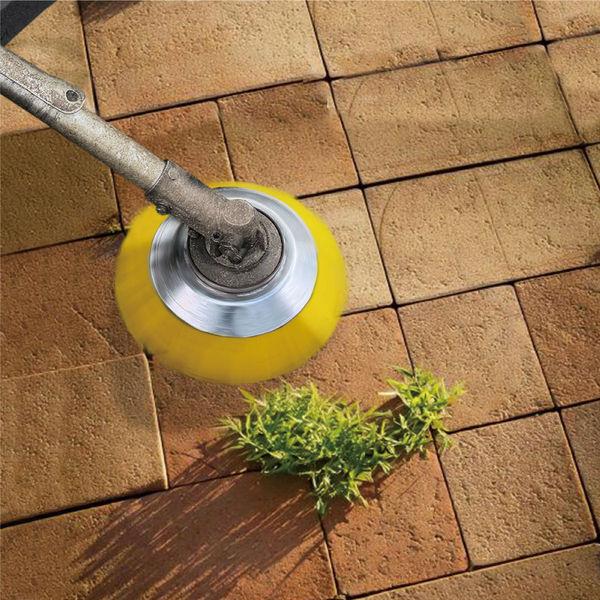 片山利器 GREENFINGER 除草用ナイロンブラシ GF-190NB 外径190mm/内径