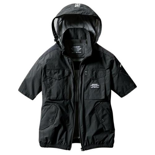 BURTLE（バートル） エアクラフト フード付き半袖のみ AC1156
