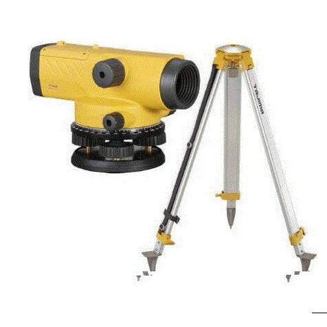 測量機　レベル（中古）三脚付き トプコン（TOPCON） オートレベル AT-B3ASET 三脚(STD-OD)サービス