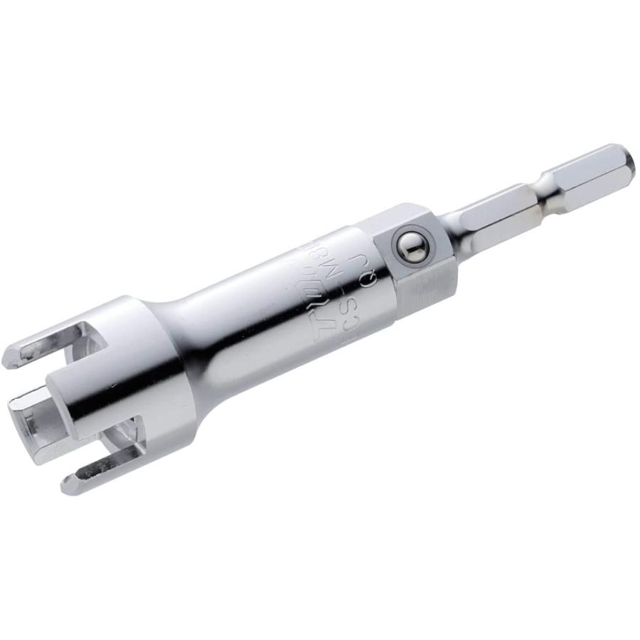 TOP工業(トップ工業) 電動ドリル（インパクト）用蝶ネジソケット ECS