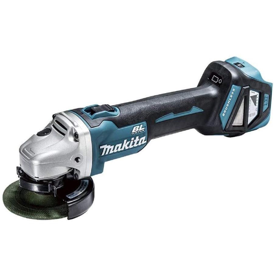 MAKITA マキタ 工具 ディスクグラインダー 本体のみ コードレス式 GA412D ブルー マキタ（makita） GA412DZ 充電式ディスクグラインダー 本体のみ 18V