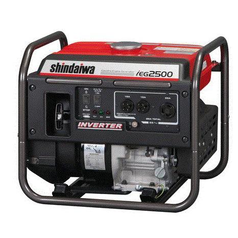 ヤマビコ 新ダイワ(やまびこ) インバーター発電機 IEG2500 2.5kVA