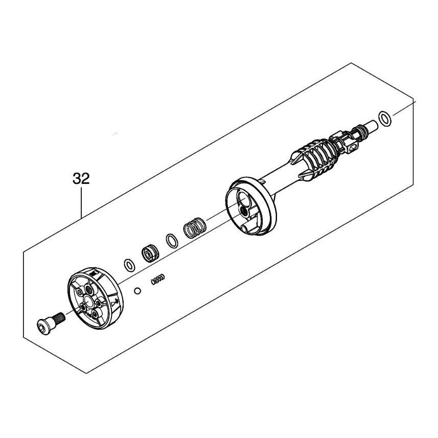 マキタ（makita） 部品 MHW180D用 LX00000050 スプレーノズル