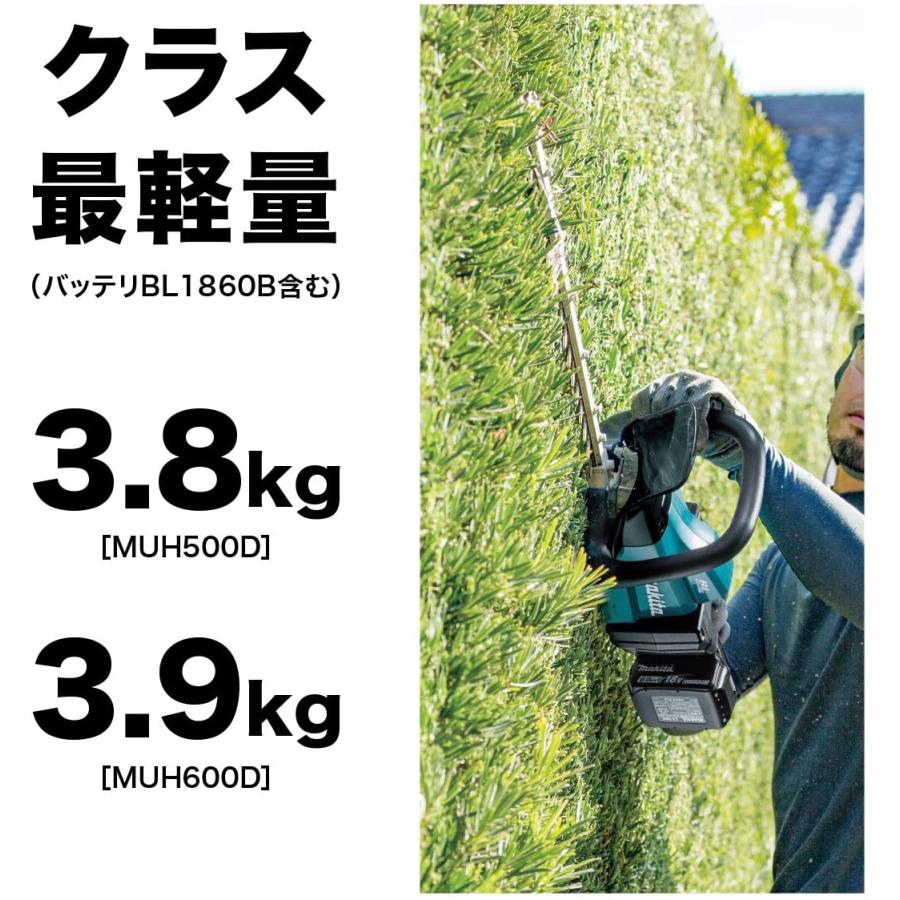 “ yoma⭐︎“マキタ Makita 生垣バリカン マキタ（makita） 生垣バリカン 刈込幅500mm/切断径18mm MUH500DZ 18V