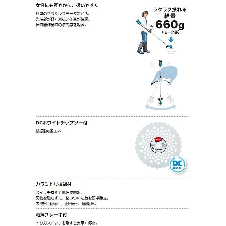 【ほぼ未使用】マキタ 草刈り機　MUR190UDRG 6.0Ahバッテリー付き マキタ（makita） 草刈り機 充電式草刈機 18V/6.0Ah MUR190UDRG U
