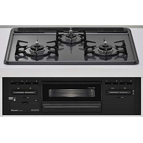 リンナイ 幅60cm 水無し片面焼きグリル ビルトインガスコンロ