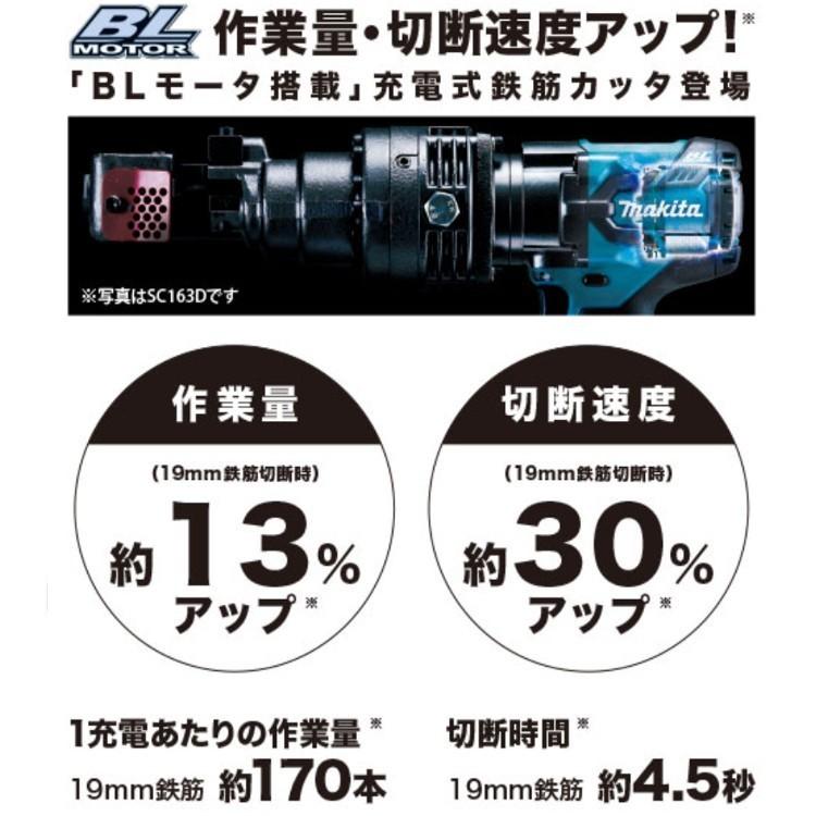 makita マキタ SC192DRG 充電式鉄筋カッタ 18V バッテリー 充電器付 未使用品 マキタ（makita） SC192DRG 充電式鉄筋カッタ 18V 6.0Ah 切断能力3~19