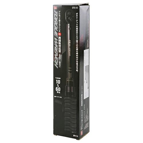 SK11 STR3-60 プレセット型トルクレンチ【野田愛宕店】【店頭取引限定】【中古】管理番号：ITXJ9WD5BO23 SK11 プレセット型トルクレンチ ケース付 STR3-60 9.5mm(3／8インチ