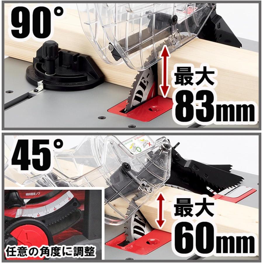 SK11 SK11(藤原産業) テーブルソー 最大幅1000×奥行570mm STS-255ET 刃