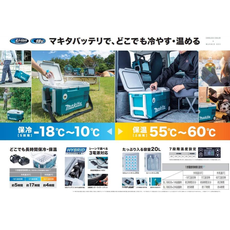 マキタ マキタ(makita) 充電式冷温庫用 CW180DZ/CW001GZ/CW003GZ マキタ マキタ(makita) 充電式冷温庫用 CW180DZ/CW001GZ/CW003GZ