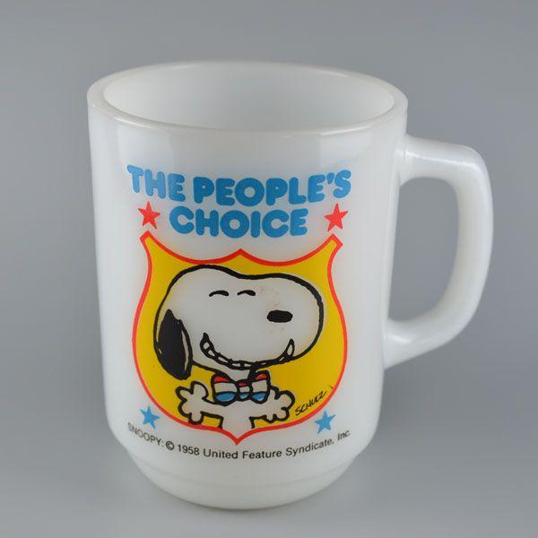 ファイヤーキング　SNOOPY　スヌーピー　プレジデント　4個セット SNOOPY（スヌーピー） ファイヤーキング キャラクターマグ