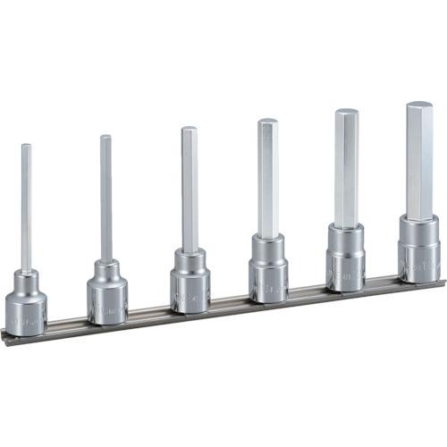 ＴＯＮＥ　ロングヘキサゴンソケットセット（ホルダー付）　６ｐｃｓ　《発注単位：1セット(1セット)》［OB］