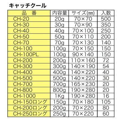 キャッチクール 700g 20個入×1ケース 保冷剤 法人 大量 まとめ買い