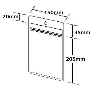 明和産商 PJXタイプ (PJX-1524 ZHO) 150mm×205mm＋35mm 1ケース 2000枚