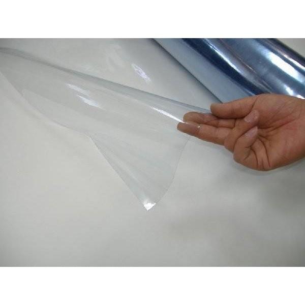 塩ビシート　ビニール　シート　透明　1本　ロール　クリア　薄手　塩ビ　0.2mm厚×137cm幅×50m巻　0.2t　業務用　PVC