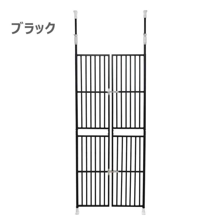 一年保証ペットゲート ペットフェンス ドア付き 全柵間隔3.5cm 高さ205