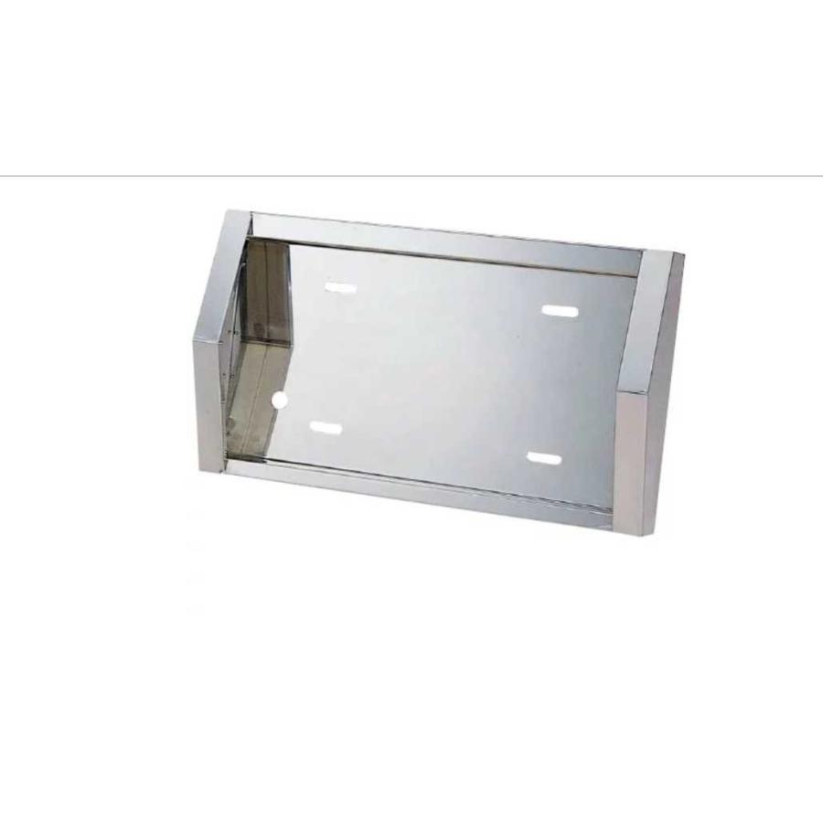 100 の保証 トンガリナンバープレート枠 大型用 ステンレス製 期間限定特価 Kwsrbd Com