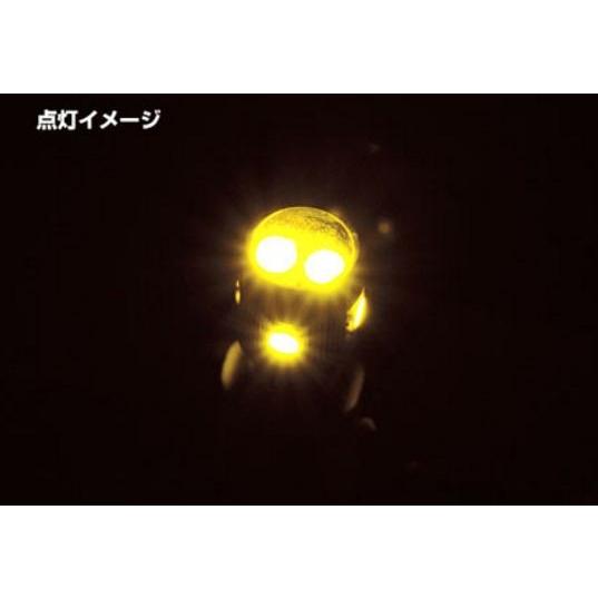 ＬＥＤ６　ウェッジ球　ＮＥＯ　ＬＡ−2　イエロー　１２/２４V共用｜totocar｜02