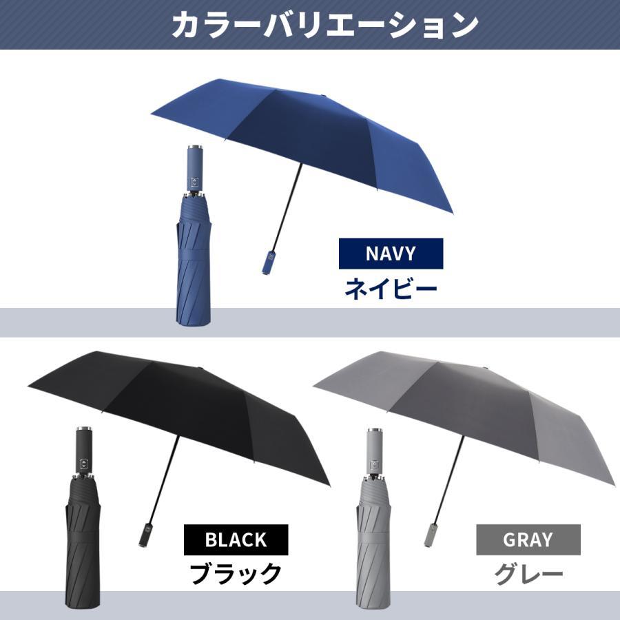 折りたたみ傘 大きい 特大 大きいサイズ メンズ 自動開閉 軽量 130cm 10本骨 頑丈 丈夫 強風 撥水 大きめ リュックがない 大雨 台風｜totomarket｜07