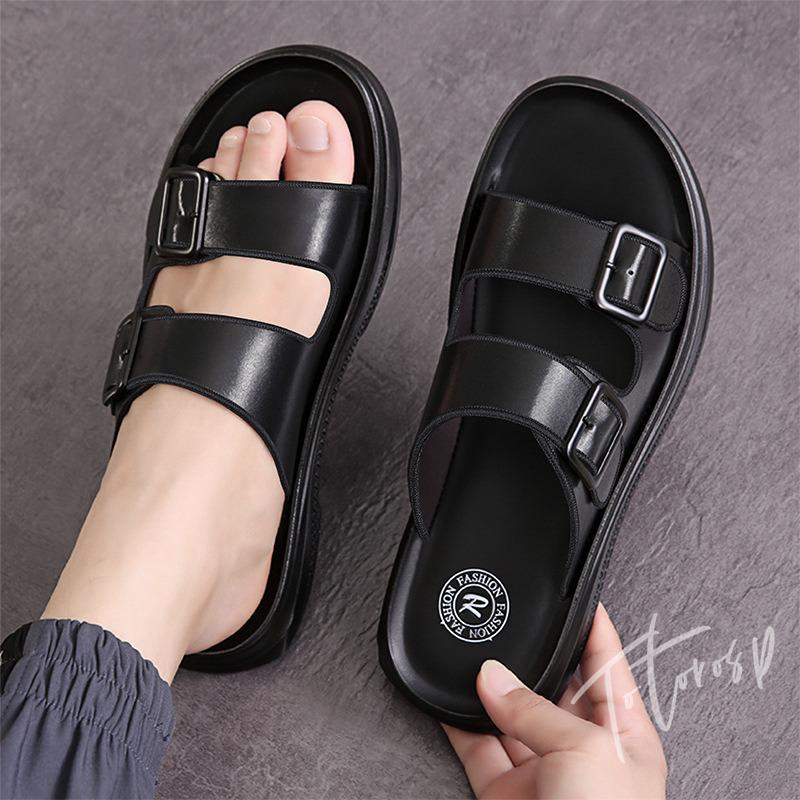 サンダル メンズ レザー 本革 サンダル 大きい 夏 靴 大人 紳士靴 スポーツ 新作 ファッション ゆったり 着心地良い カジュアル 22nanxie041 Totoroshop 通販 Yahoo ショッピング