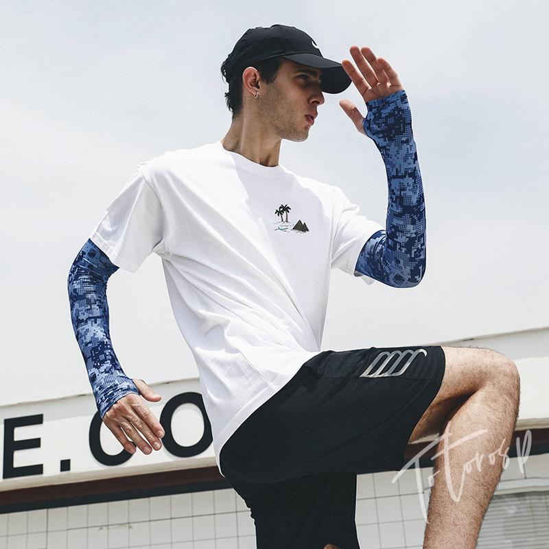 超人気新品 アームカバー メンズ Uvカット Uv手袋 冷感 日焼け防止 日焼け対策 ロング 夏 腕 レース 指穴タイプ 紫外線 運転 アウトドア かわいい おしゃれ Academydosaber Com