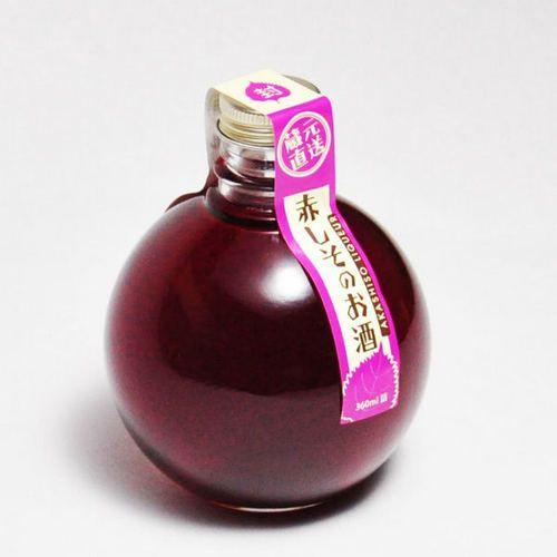 ギフト 赤しそのお酒 360ml 稲田本店 （鳥取県のリキュール） |  | 01