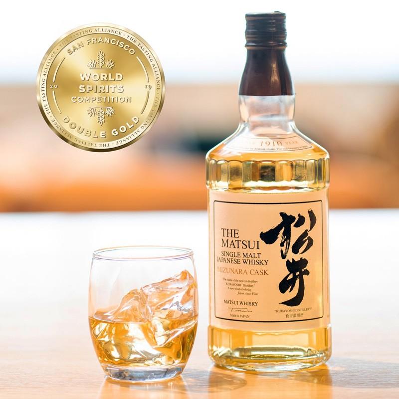 ギフト 「正規販売店」国産ウイスキー シングルモルト ウイスキー 松井 ミズナラカスク 43度 700ml 瓶 鳥取 地酒 マツイ |  | 03