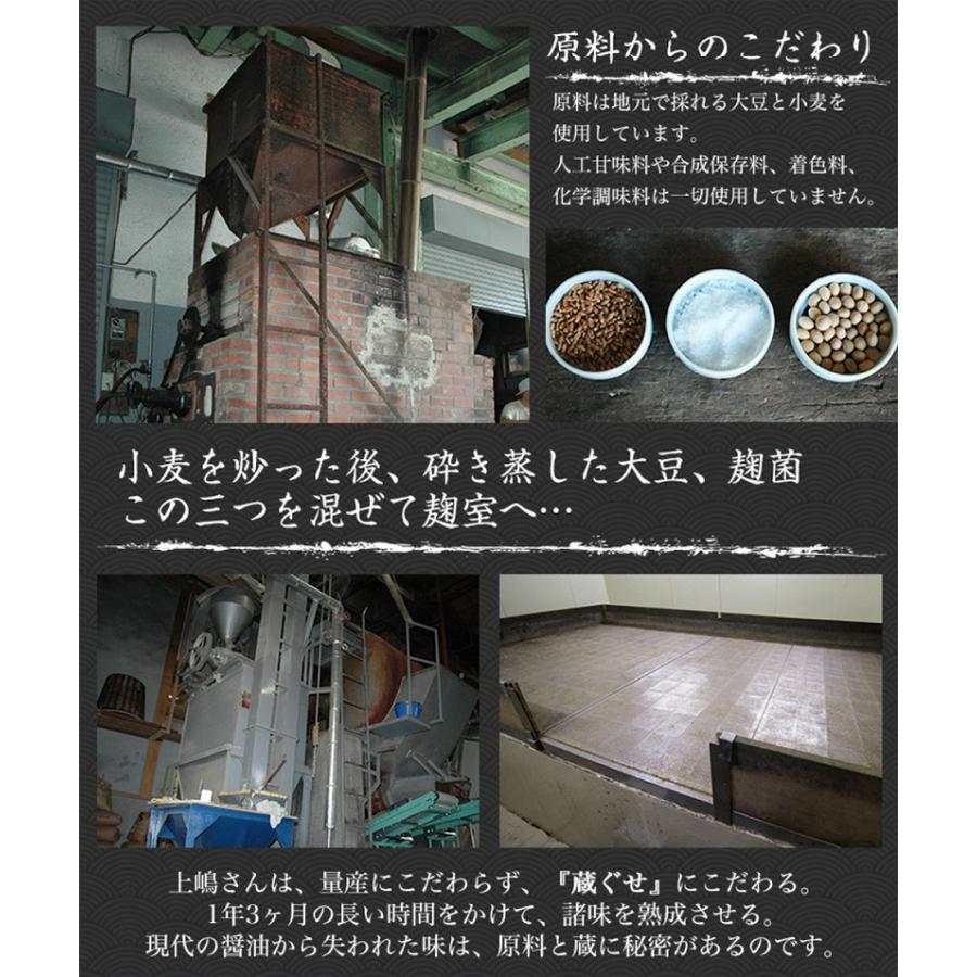 醤油 無添加 天然醸造 木桶仕込み 900ml 万能 調味料 贈答