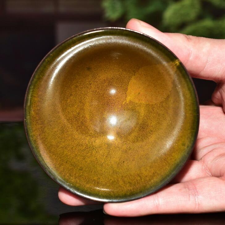 京焼 清水焼 陶あん 一点物 木の葉天目 盃 : 陶あんYahoo!店 - 通販