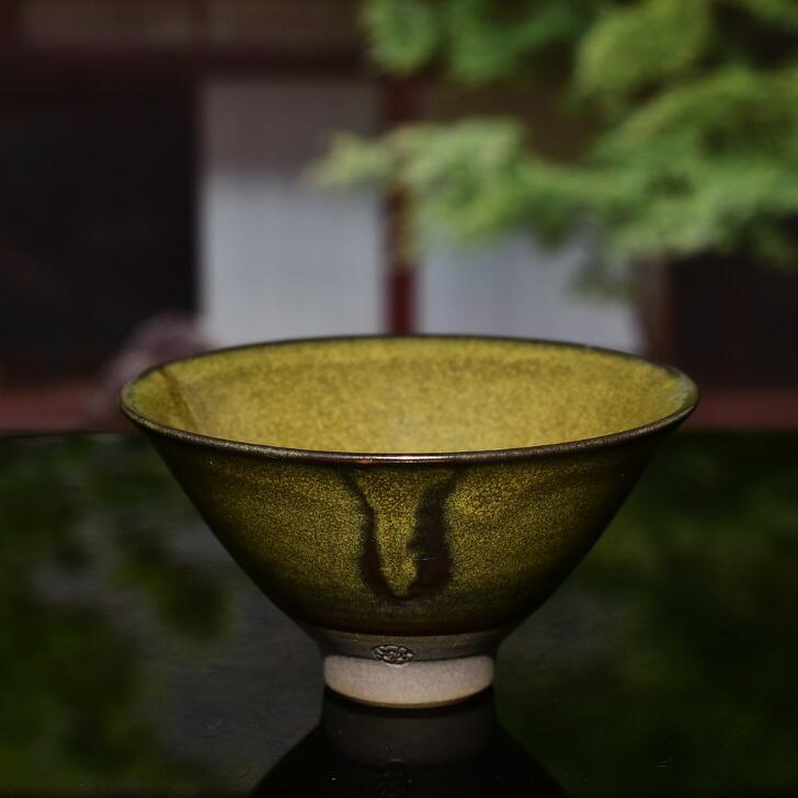 京焼 清水焼 陶あん 一点物 木の葉天目 盃 : 陶あんYahoo!店 - 通販