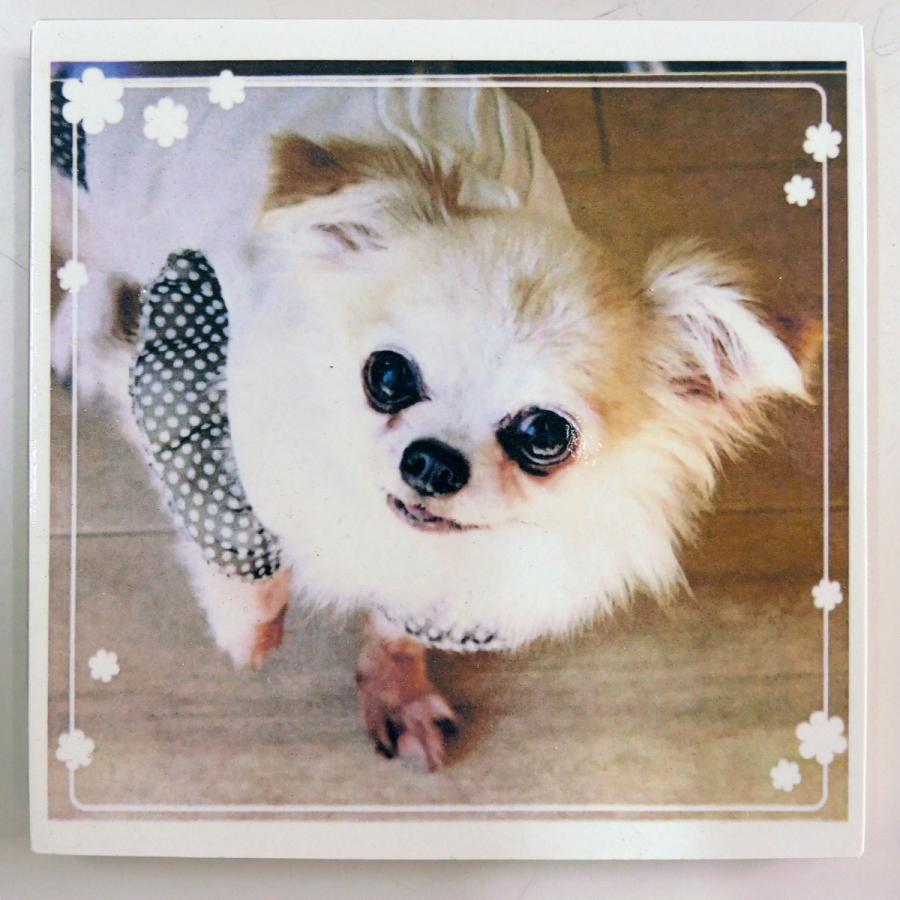 マスミアート陶板画 犬 オーダー額付き マスミアート陶板画 犬 オーダー額付き