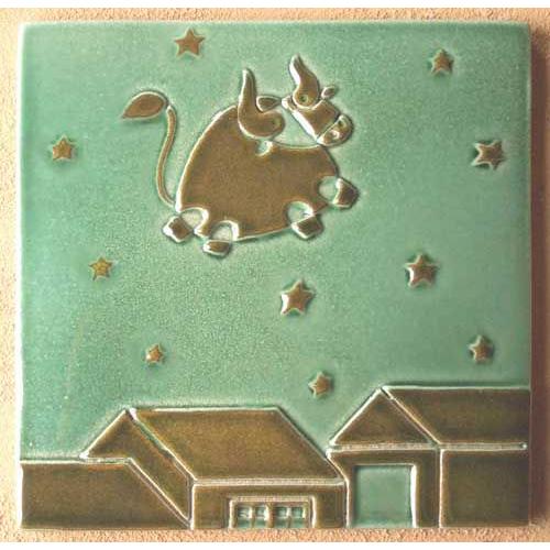 （吉岡保夫）星空の牛・織部釉 | 