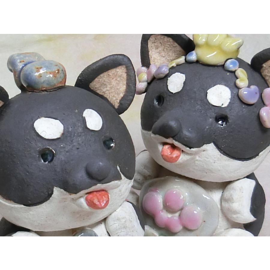 黒柴犬の雛人形 : 陶房花咲 - 通販 - Yahoo!ショッピング