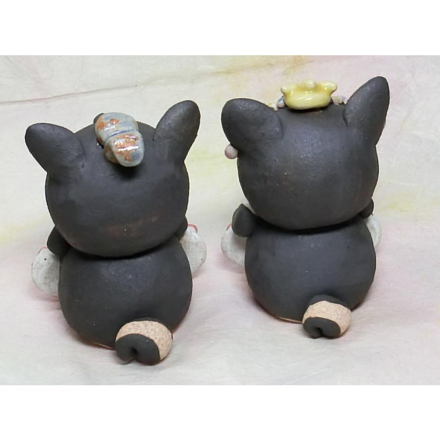 黒柴犬の雛人形 : 陶房花咲 - 通販 - Yahoo!ショッピング