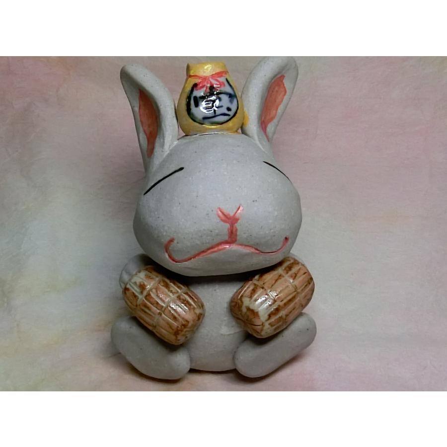 A750 アンティーク 李朝 木工 菓子型 餅型 兎紋様 （大）1個 【公式通販】