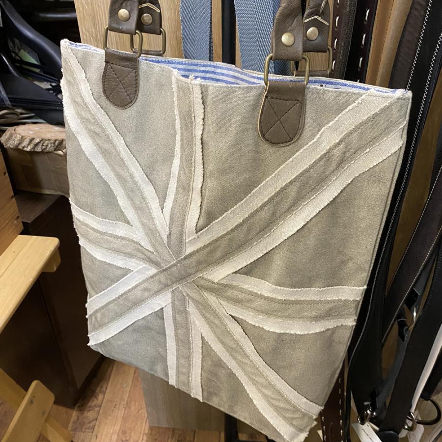 キャンバス トートバッグ ユニオンジャック 英国デザイン : 英国雑貨