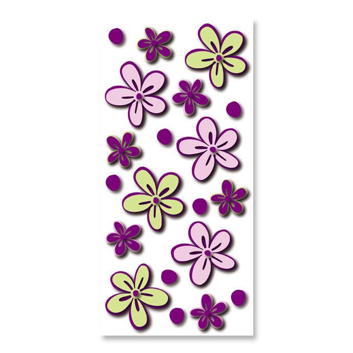 正規逆輸入品 立体 3d ウォールステッカー 花 リトルフラワー おしゃれ 高級感 Cisama Sc Gov Br